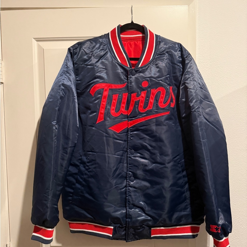 Minnesota Twins Reversible Bomber Jacket